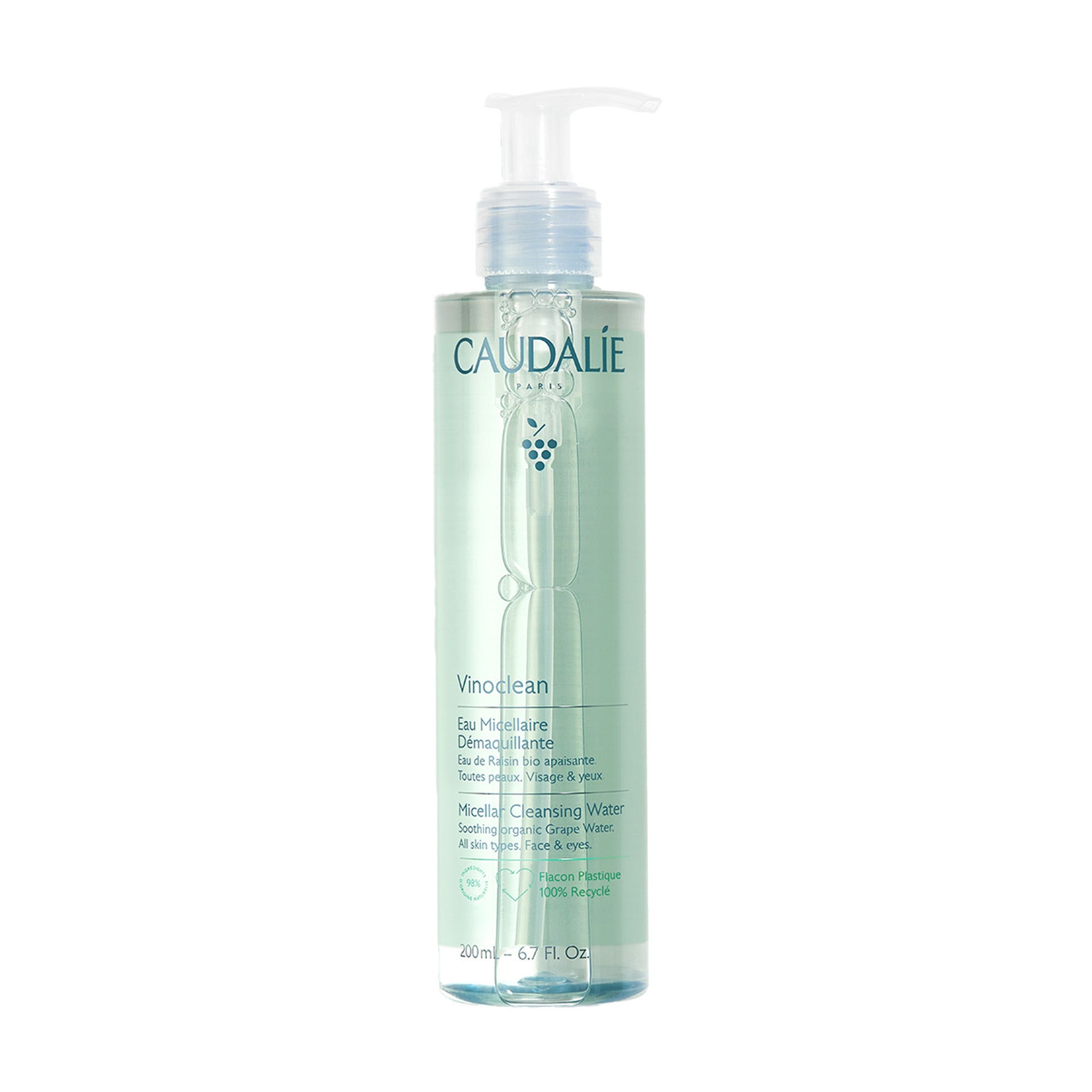 CAUDALIE VINOCLEAN agua micelar desmaquillante 200 ml