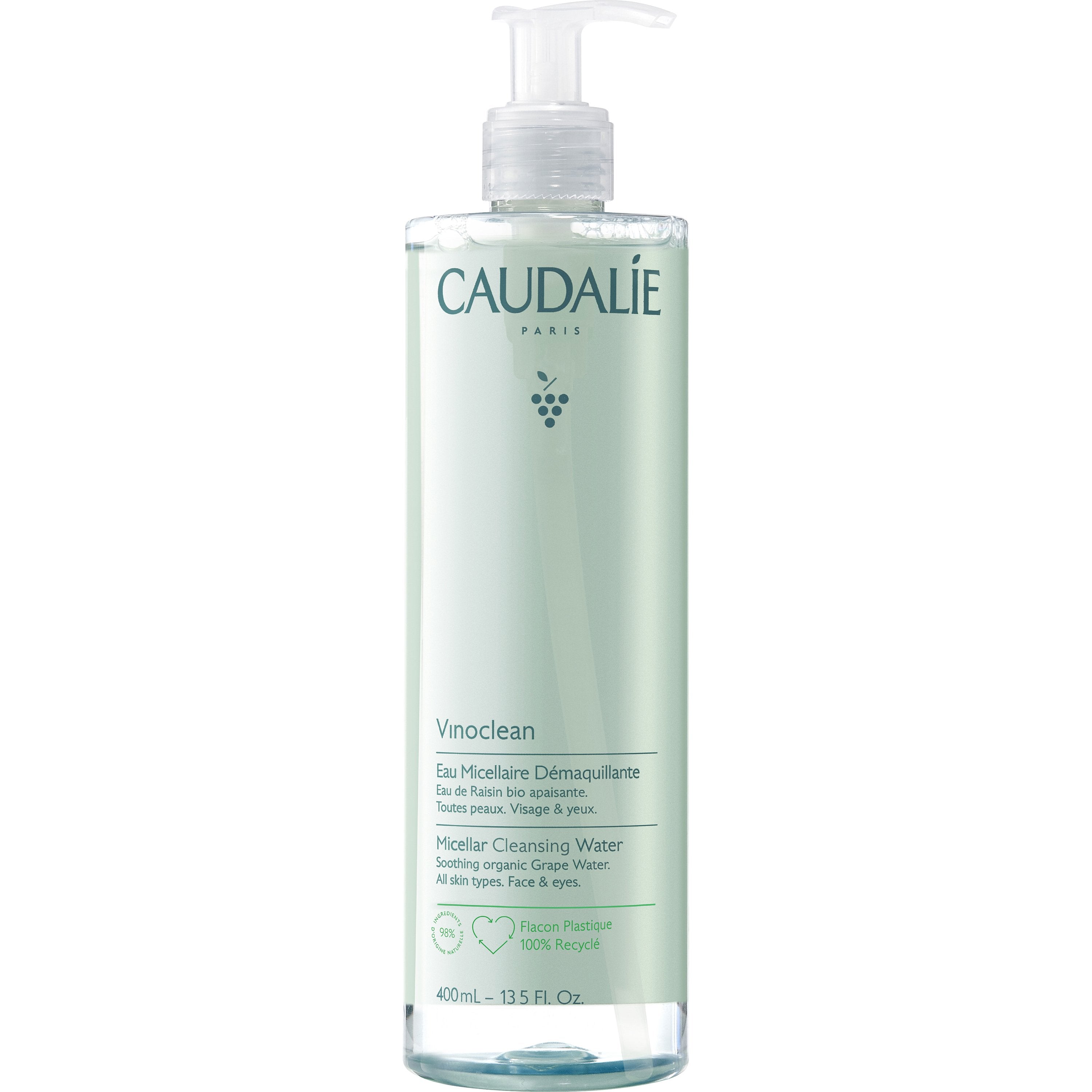 CAUDALIE VINOCLEAN acqua micellare struccante 400 ml