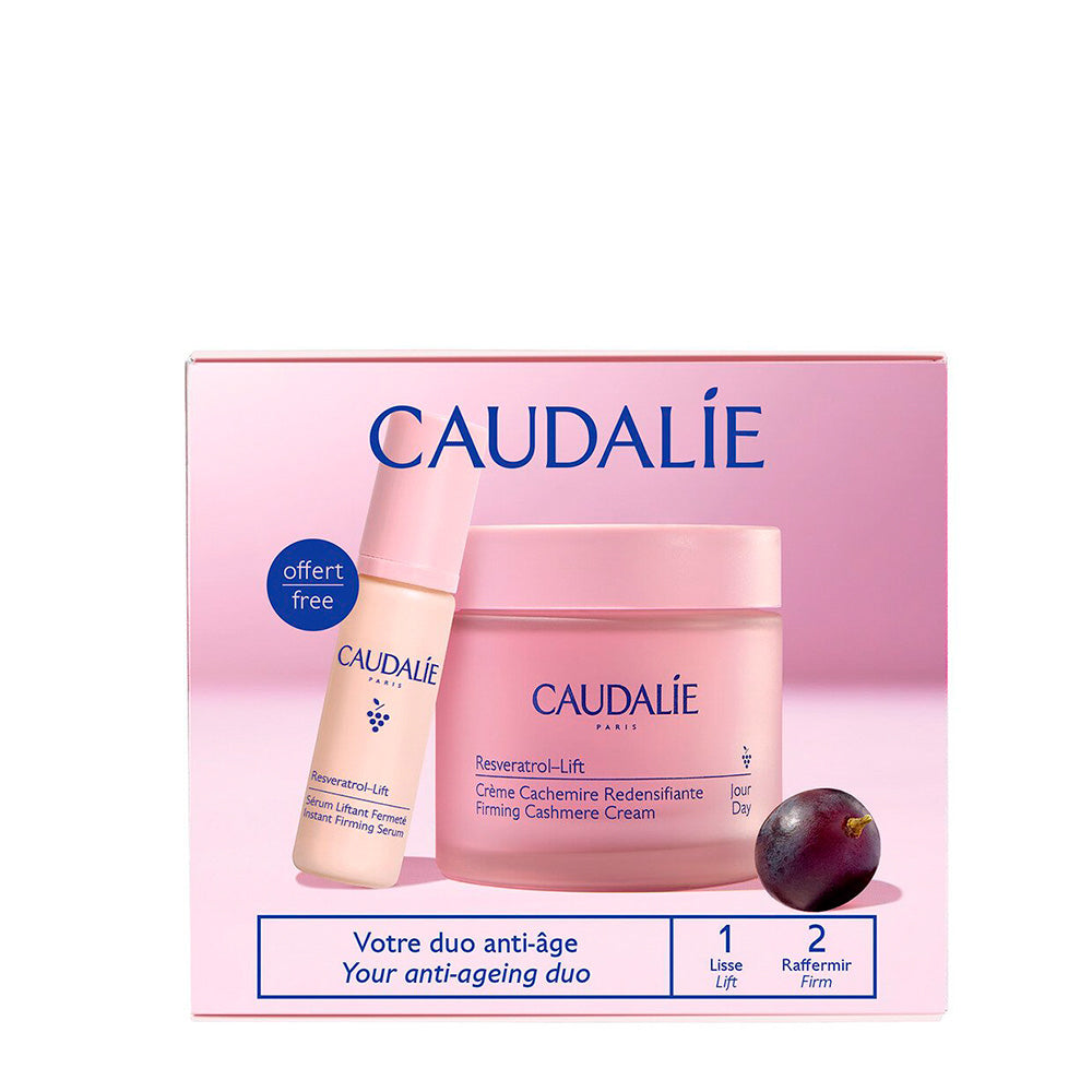 CAUDALIE RESVERATROL-LIFT CREAM CASHMERE 2-PACK