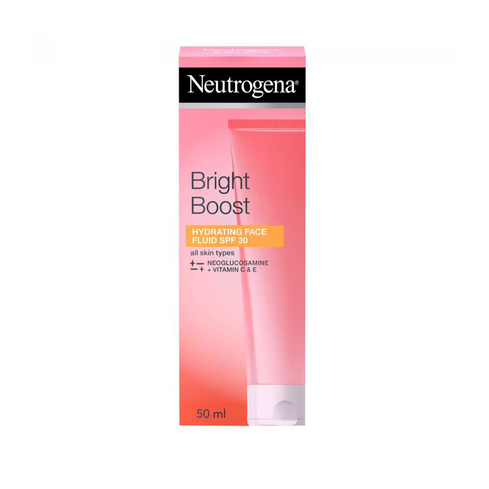 NEUTROGENA BRIGHT BOOST moisturizing facial fluid SPF30 50 ml