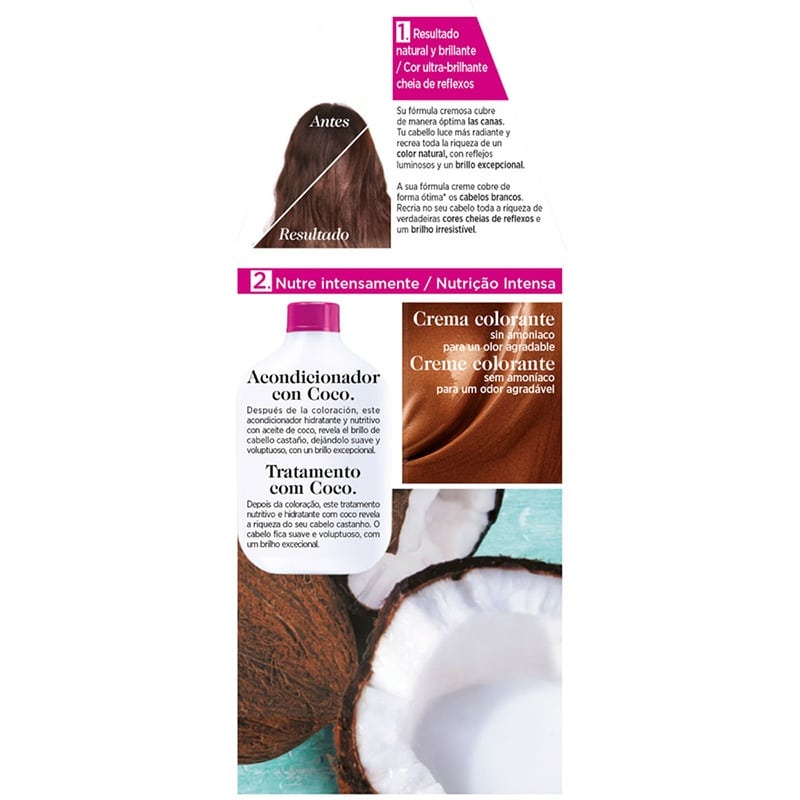 L'ORÉAL PARIS CASTING CRÈME GLOSS #500-châtain clair 180 ml