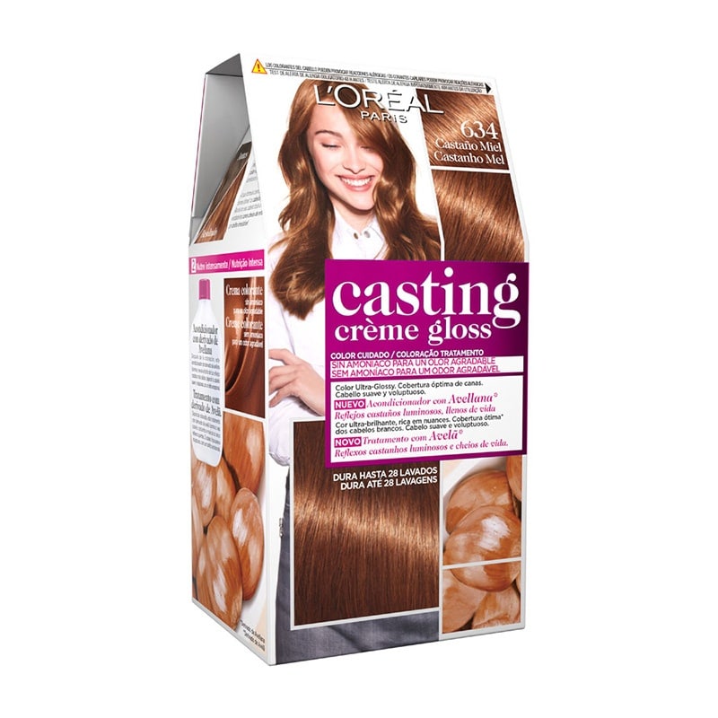 L'ORÉAL PARIS CASTING CRÈME GLOSS #634-châtain miel 180 ml