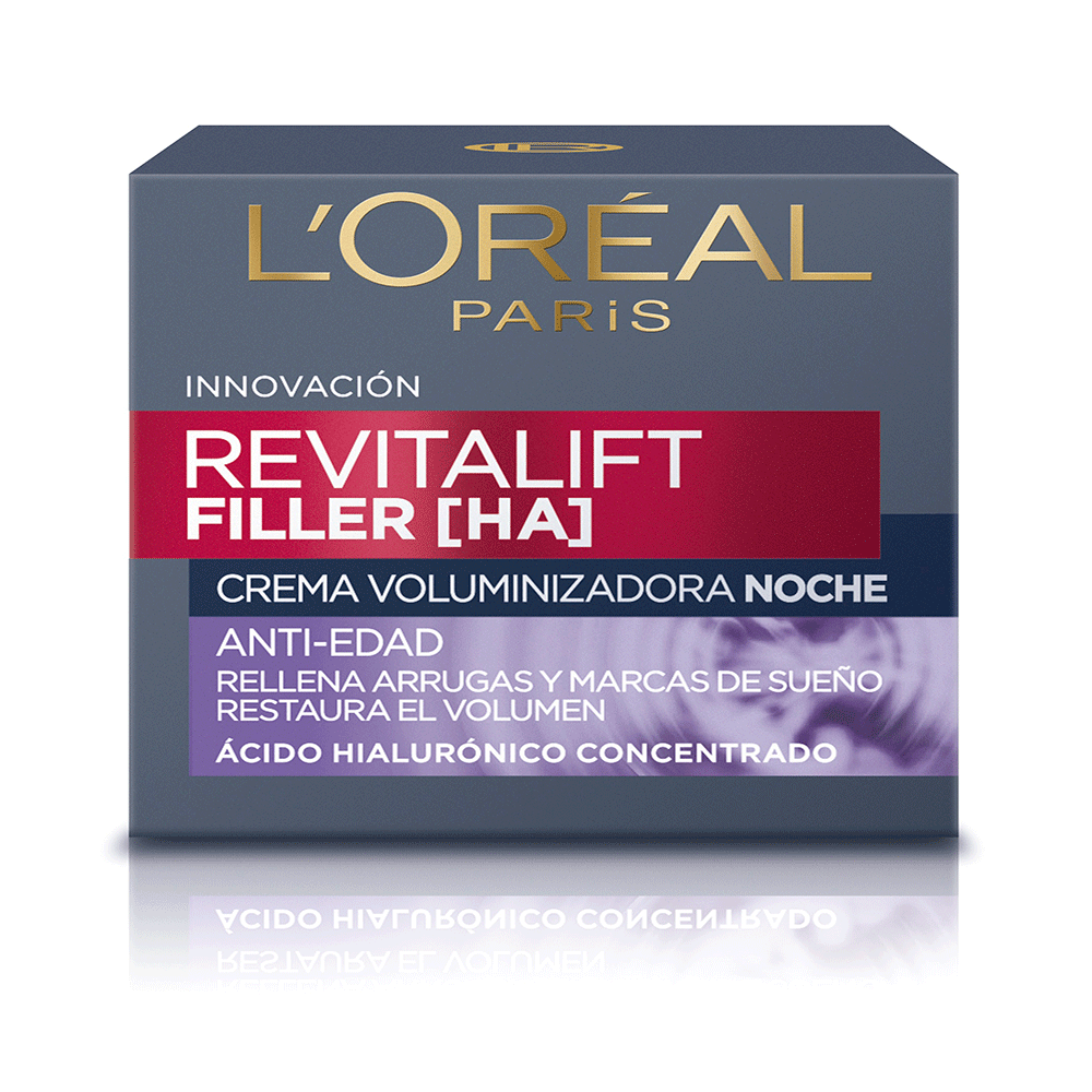 L'ORÉAL PARIS REVITALIFT FILLER crema notte con acido ialuronico 50 ml