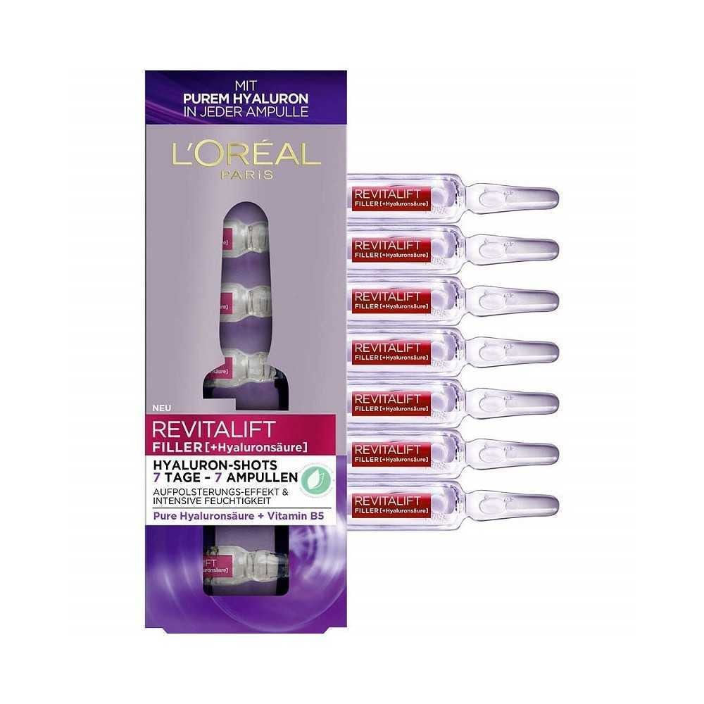 L'ORÉAL PARIS REVITALIFT FILLER Fiale intensive all'acido ialuronico 7 x 1,3 ml