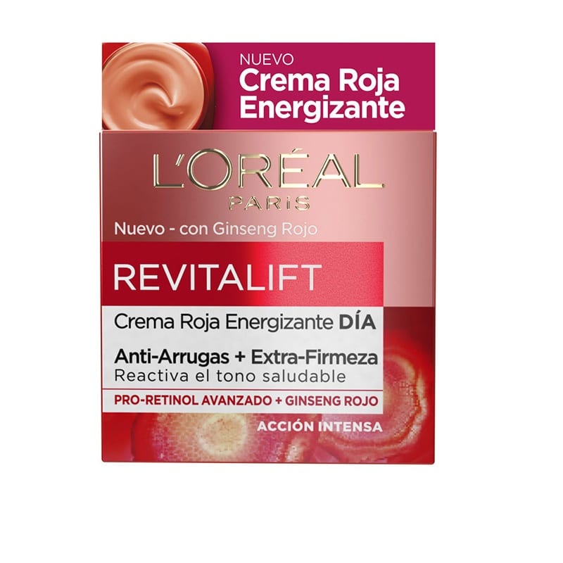L'ORÉAL PARIS REVITALIFT GINSENG ROSSO crema giorno energizzante 50 ml