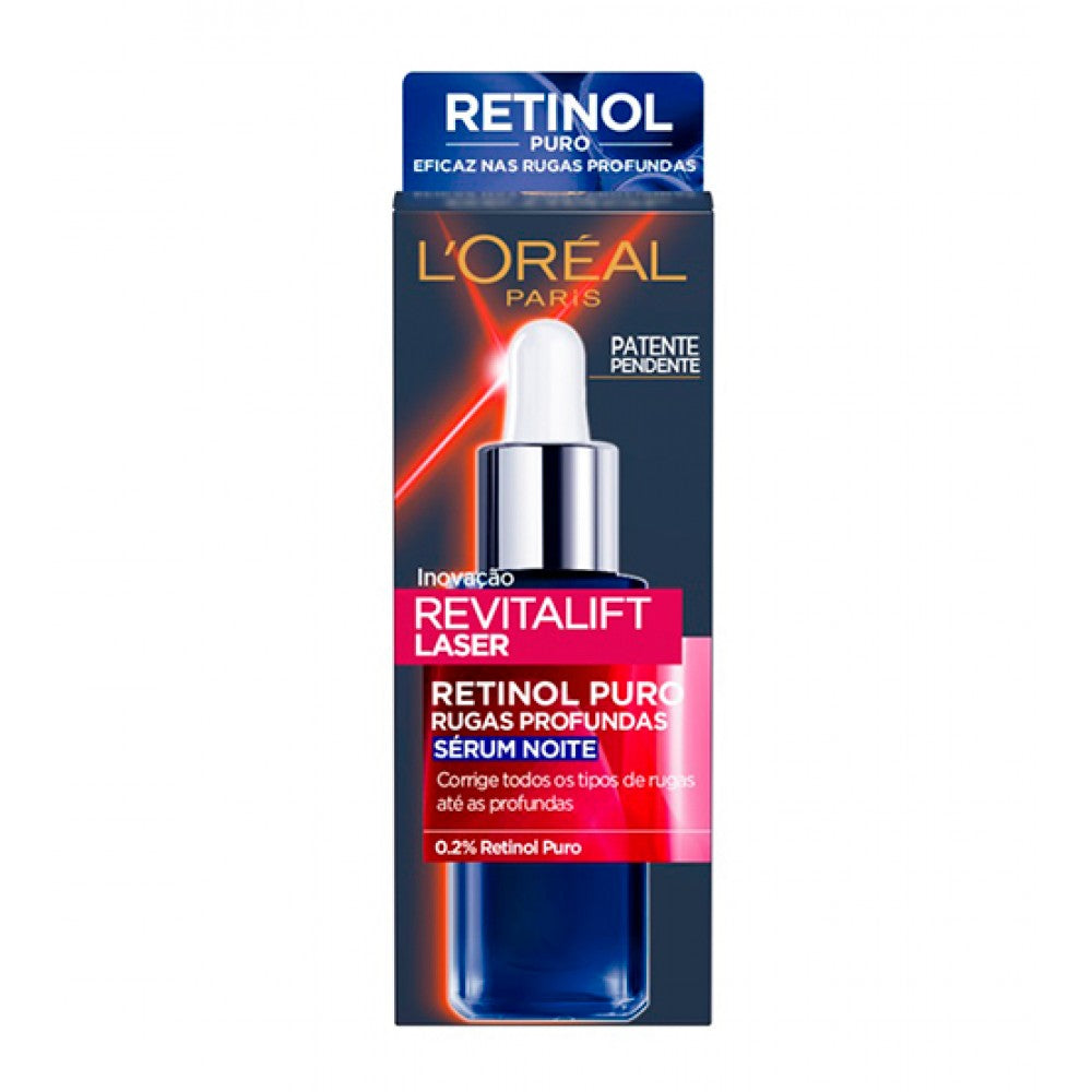 L'ORÉAL PARIS REVITALIFT LASER PURE RETINOL siero notte 30 ml
