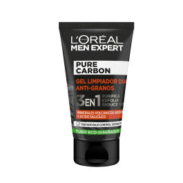L'ORÉAL PARIS MEN EXPERT gel nettoyant anti-boutons Pure Charcoal 3 en 1 100 ml