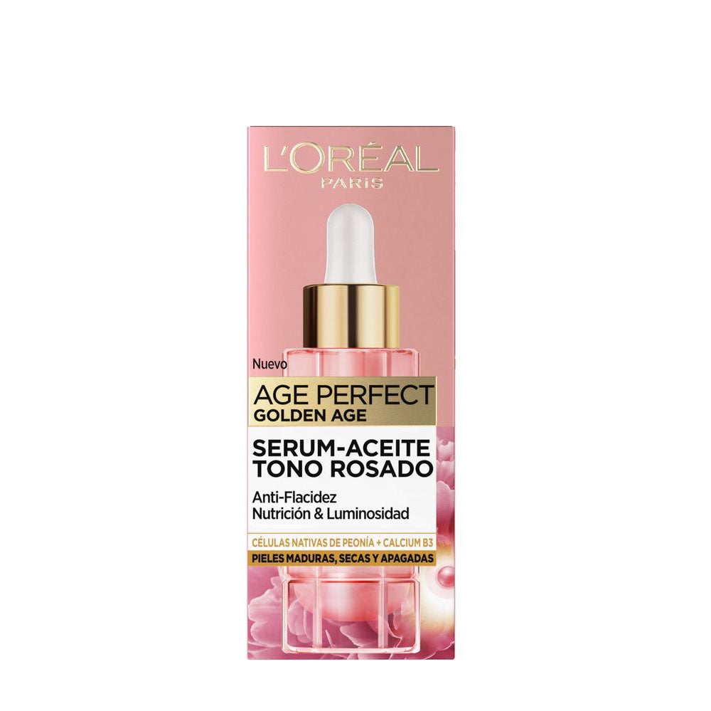 L'ORÉAL PARIS AGE PERFECT GOLDEN AGE siero-olio tono rosato 30 ml