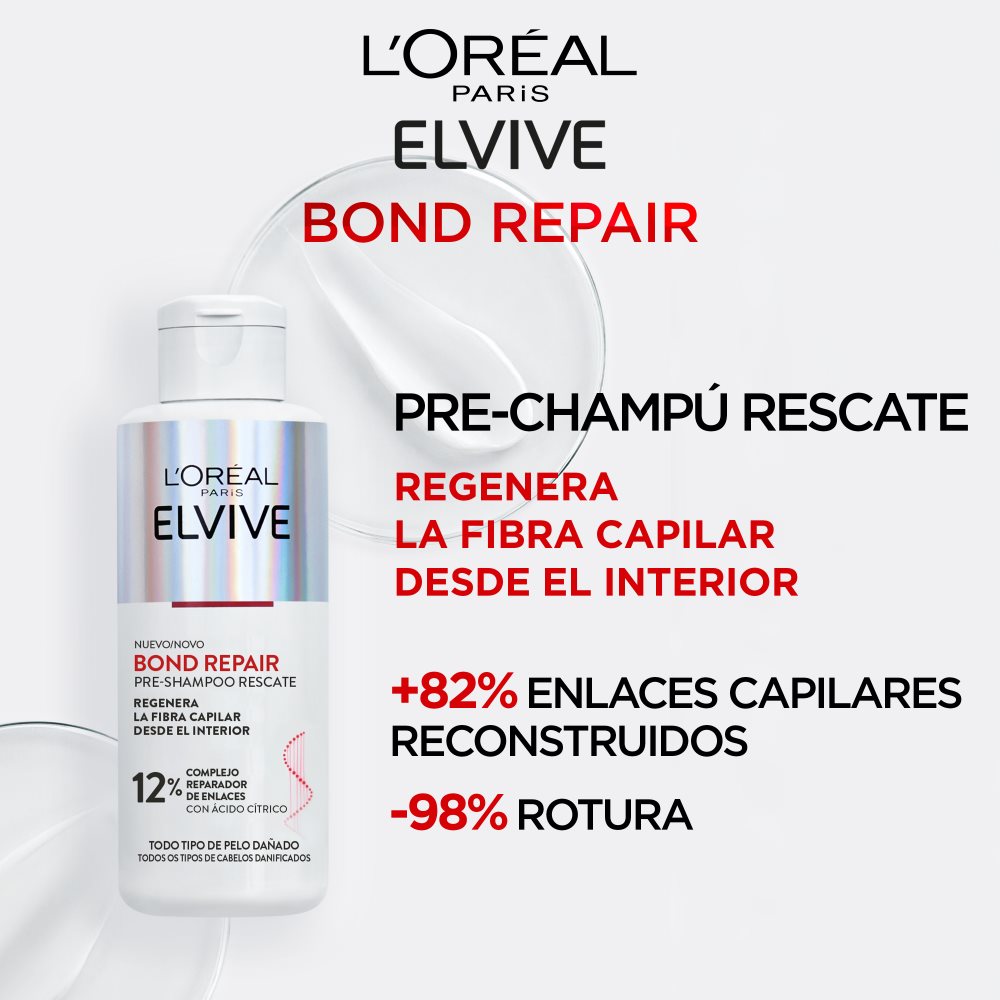 L'ORÉAL PARIS ELVIVE BOND REPAIR pré-shampoing réparateur 200 ml