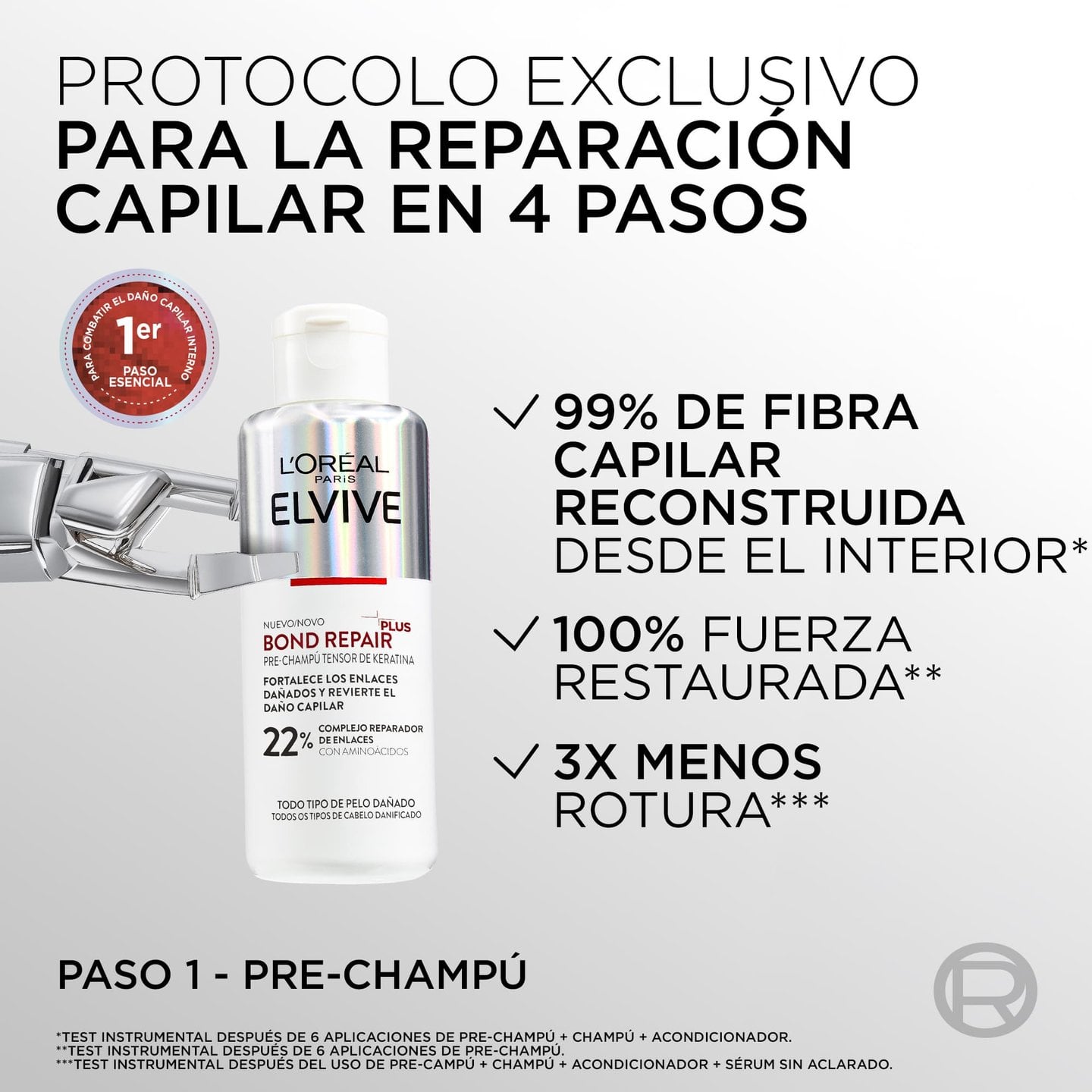 L'ORÉAL PARIS ELVIVE BOND REPAIR pre-champú regenerador 200 ml