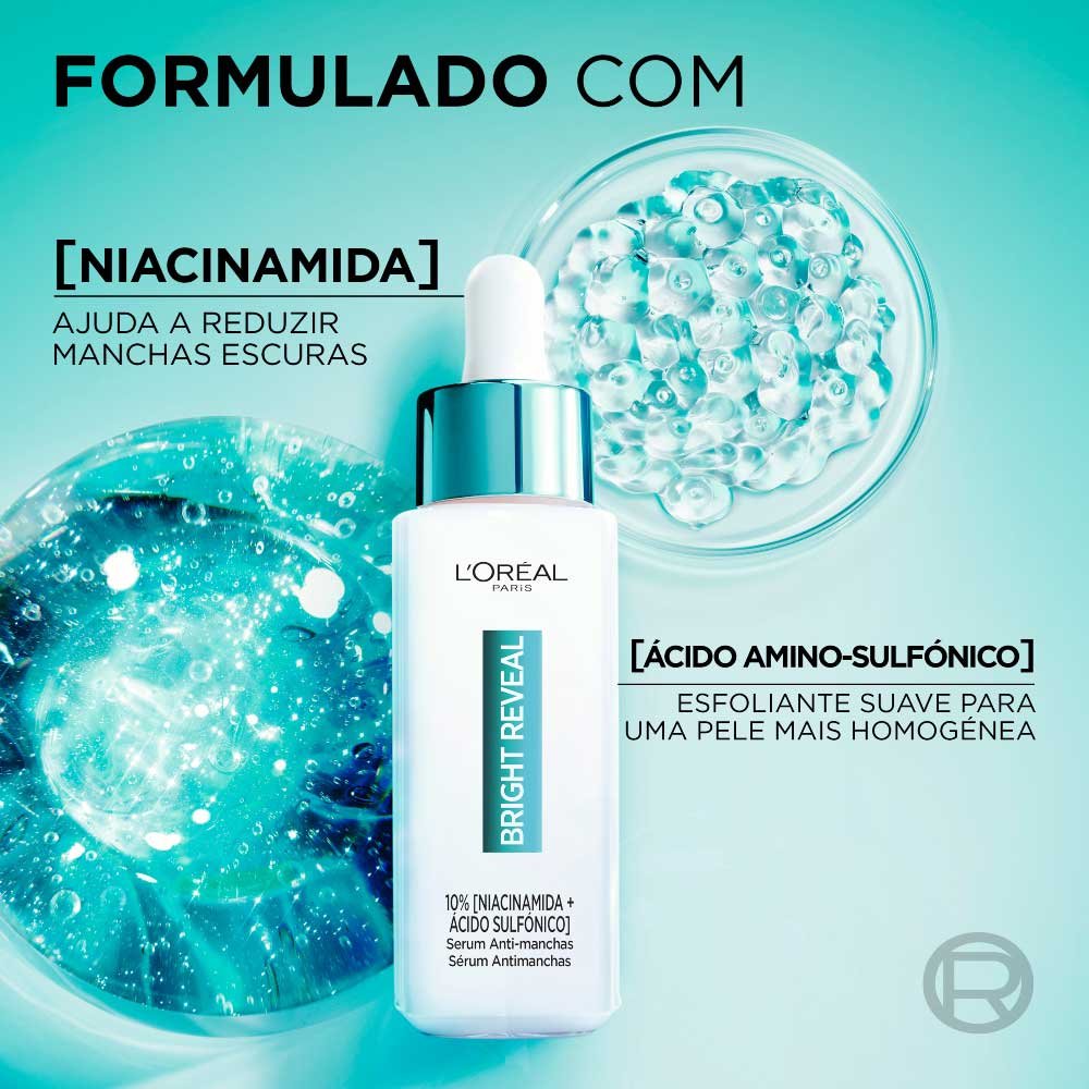 L'ORÉAL PARIS BRIGHT REVEAL NIACINAMIDA serum for dark spots 30 ml