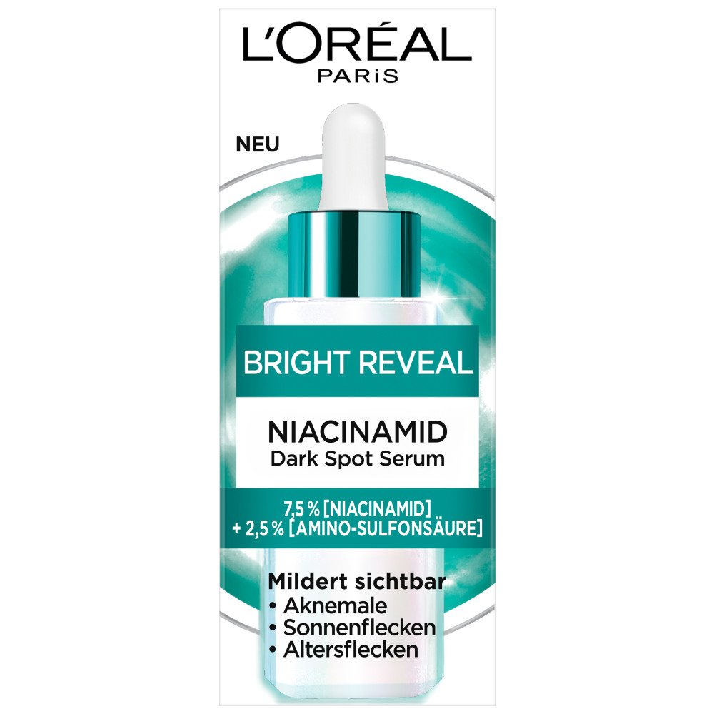 L'ORÉAL PARIS BRIGHT REVEAL SIERO ALLA NIACINAMIDE antimacchie 50 ml