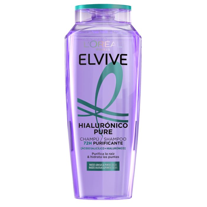 L'ORÉAL PARIS ELVIVE HYALURON PURE shampooing 380 ml