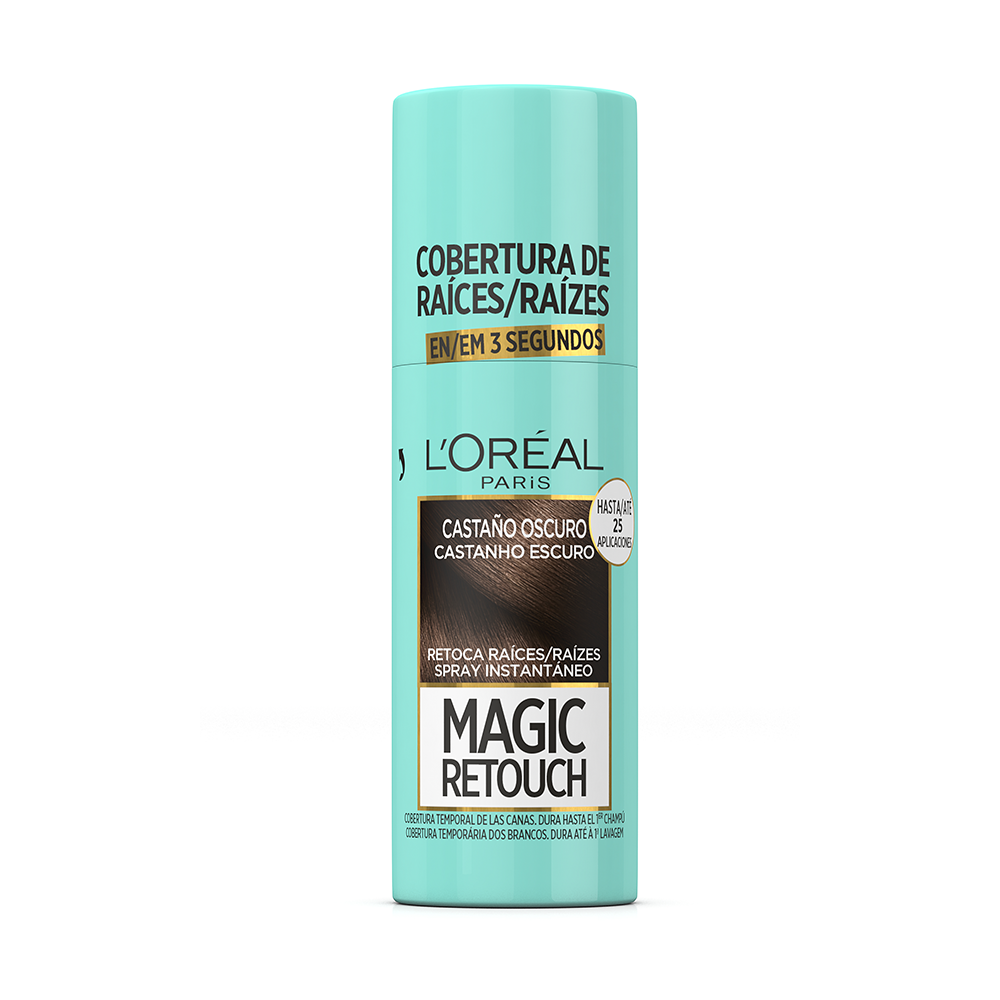 L'ORÉAL PARIS MAGIC RETOUCH #2 – Châtain foncé spray 75 ml