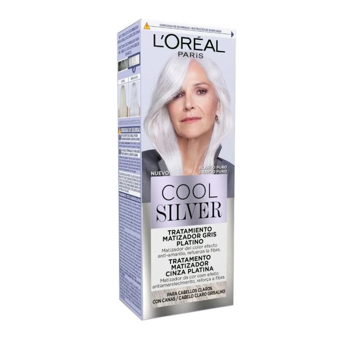 L'ORÉAL PARIS COOL SILVER trattamento tonalizzante platino grigio #Pure White 1 u