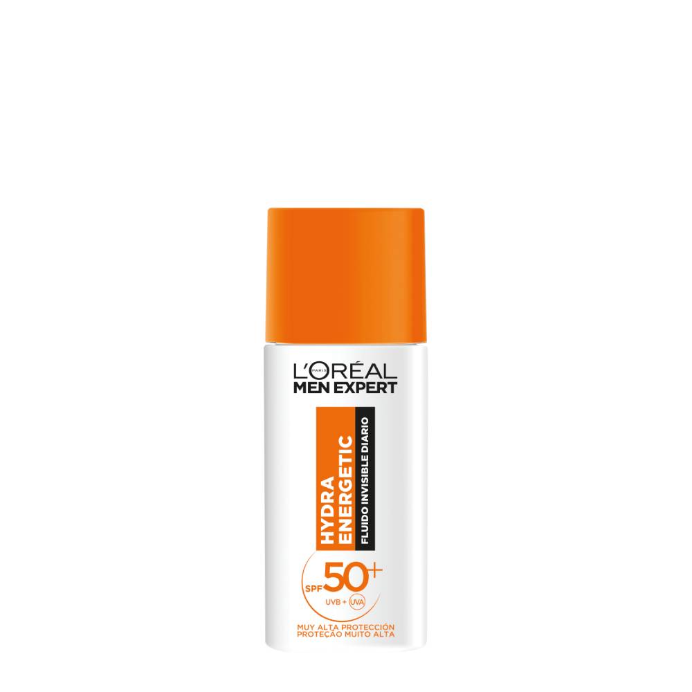 L'ORÉAL PARIS MEN EXPERT hydra energetic fluido invisibile quotidiano SPF50+ 50 ml