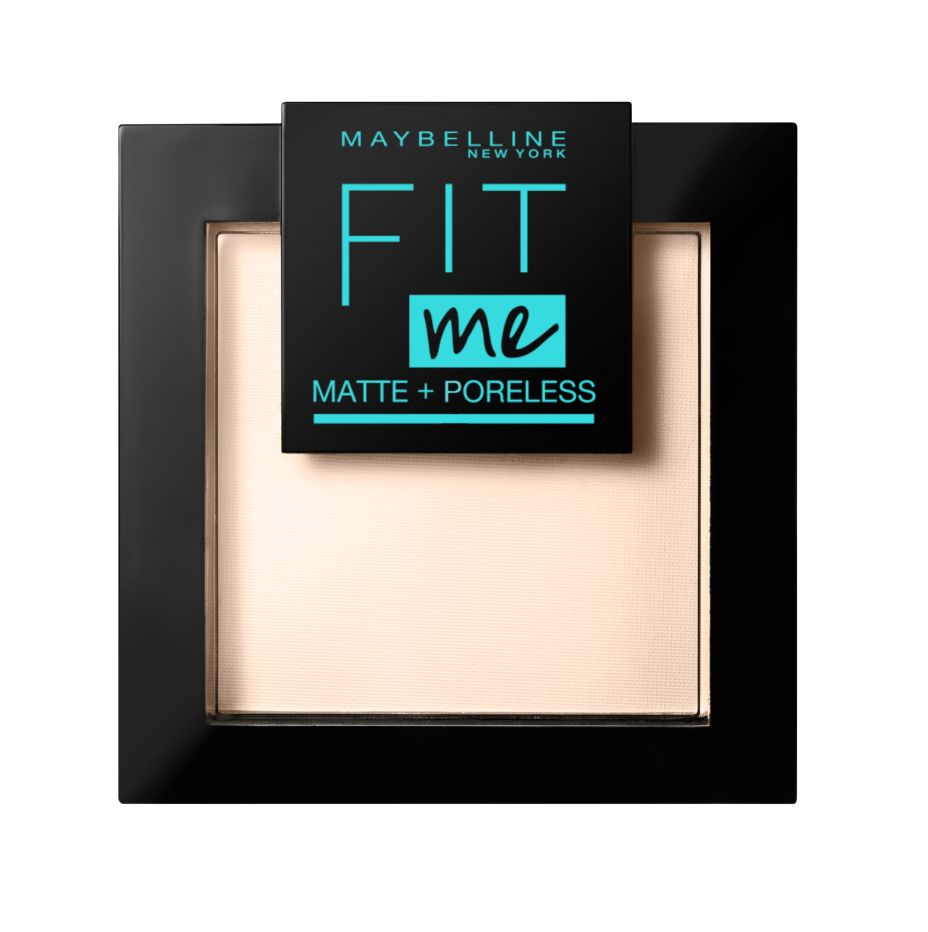 MAYBELLINE FIT ME MATTE+PORELESS cipria compatta #105-natural 8,5 gr
