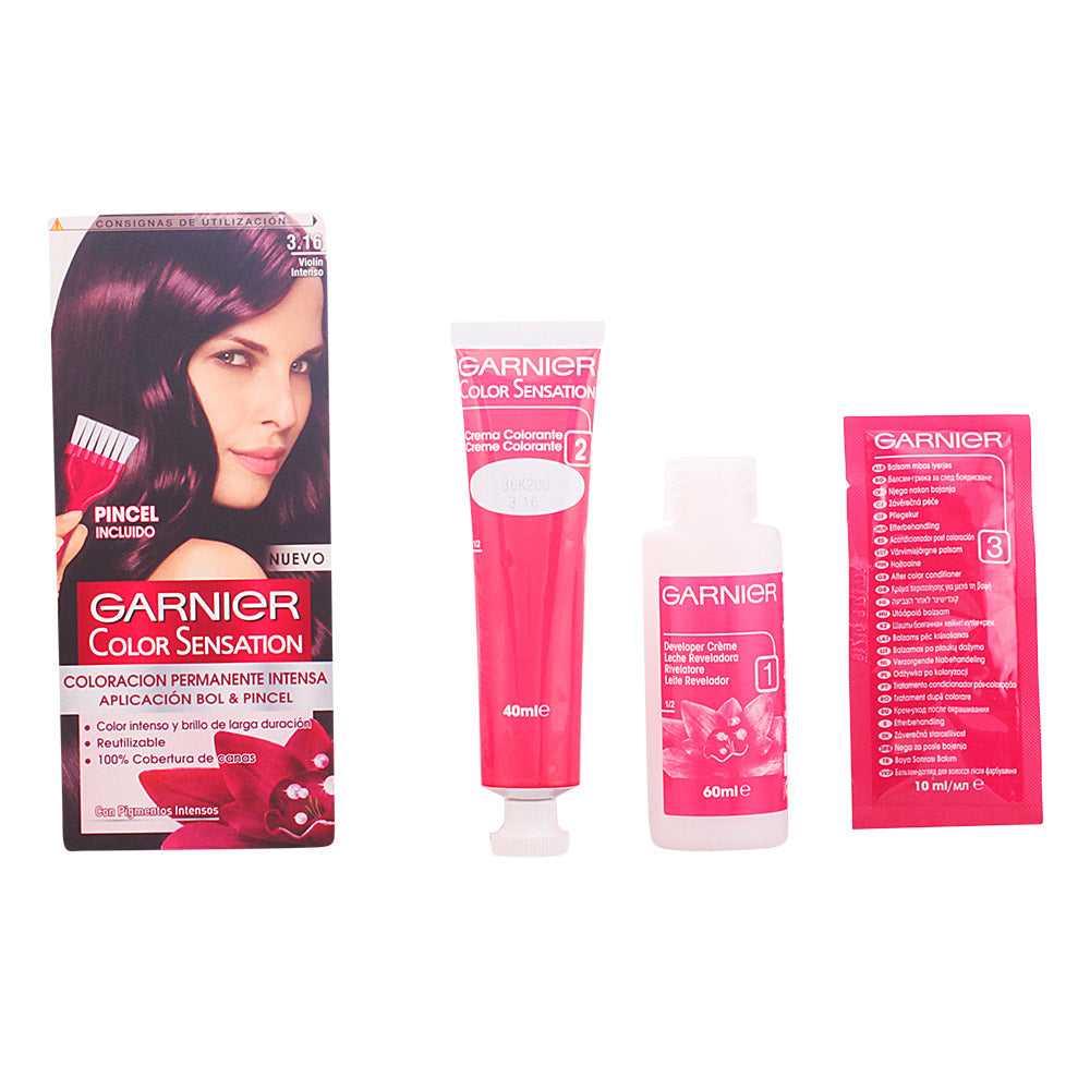 GARNIER COLOR SENSATION #3.16-intense violin 110 gr