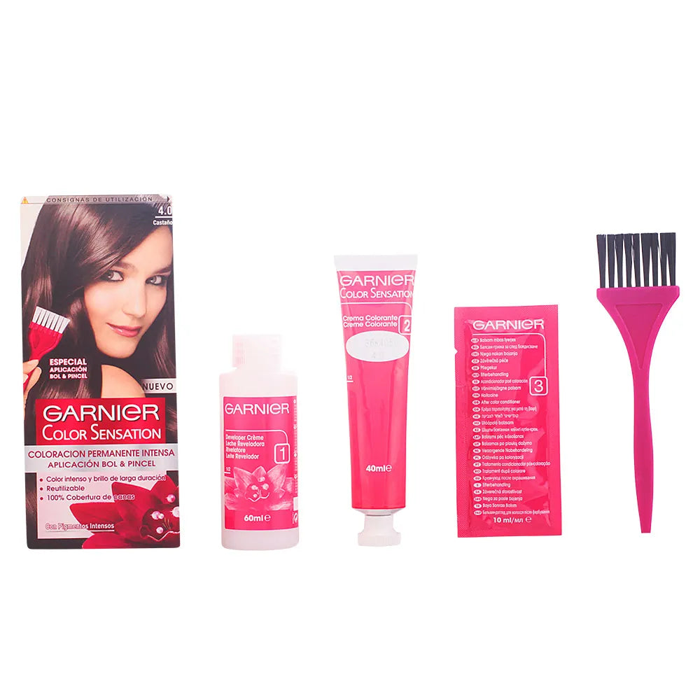 GARNIER COLOR SENSATION #4.0-brown 110 gr