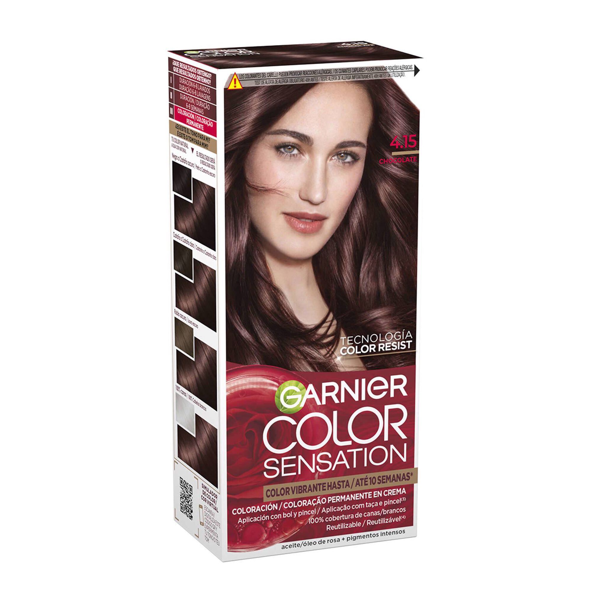 GARNIER COLOR SENSATION #4.15-chocolat 110 gr