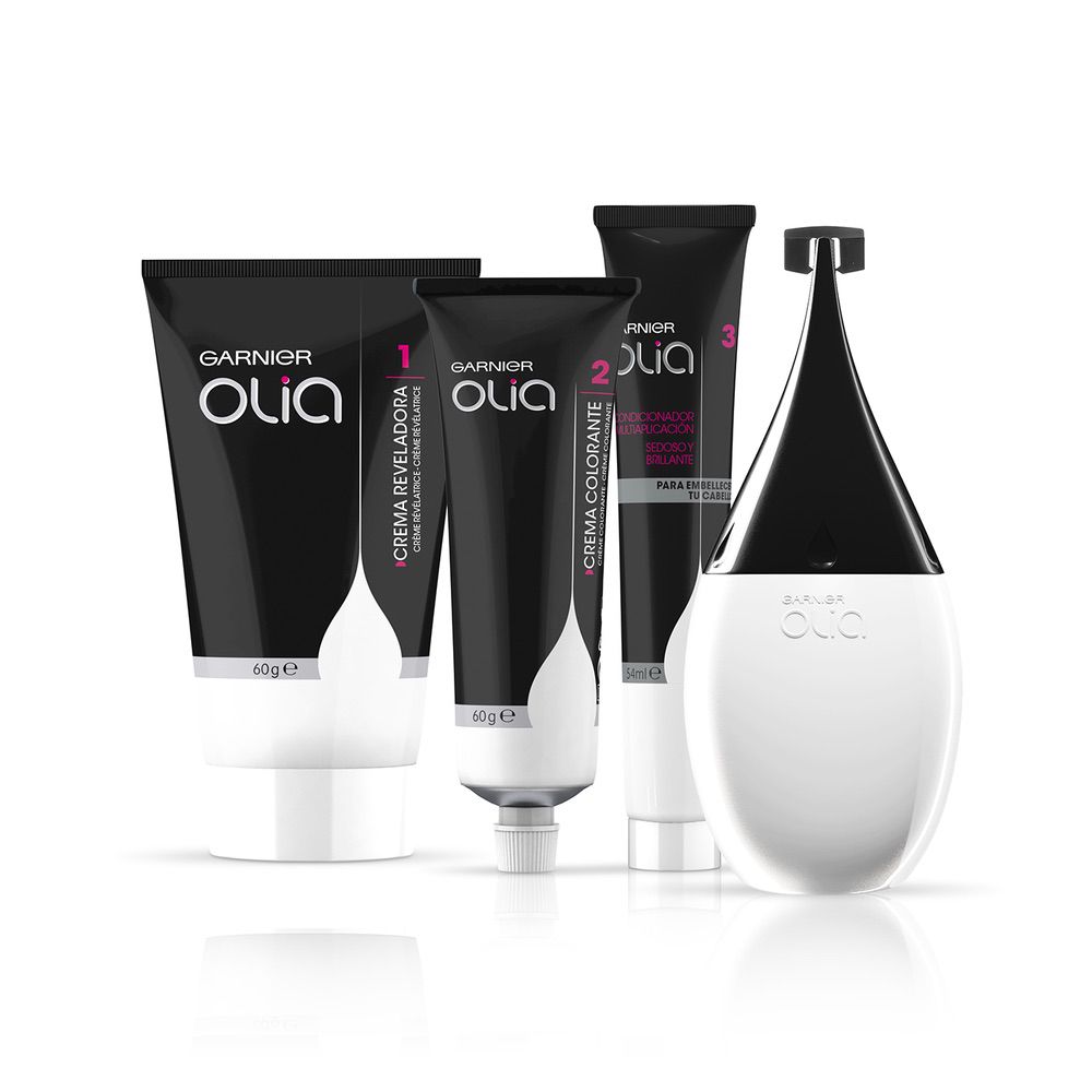 GARNIER OLIA coloración permanente sin amoniaco #3.0-negro natural 1 u