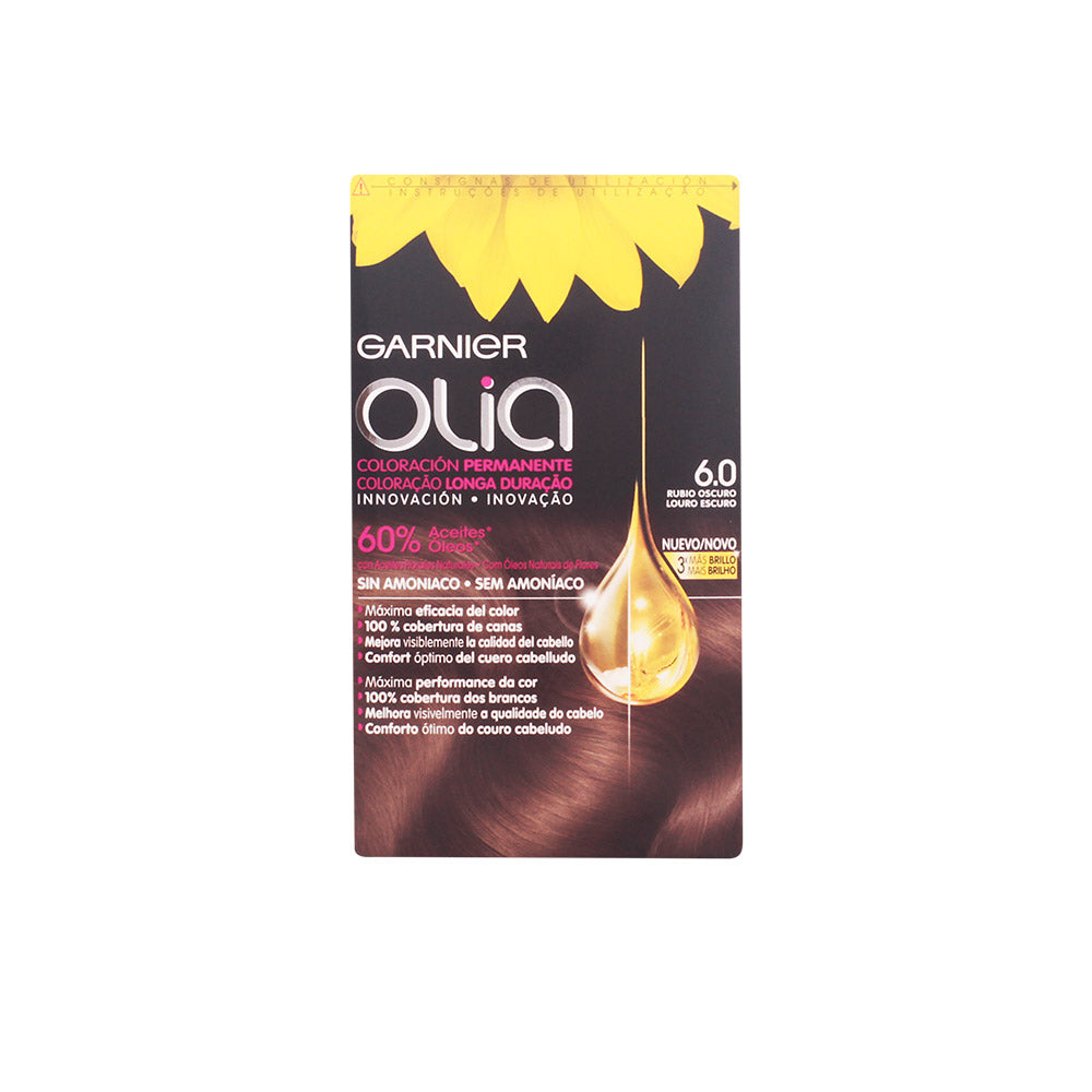 GARNIER OLIA colorazione permanente senza ammoniaca #6.0-biondo scuro 1 pz