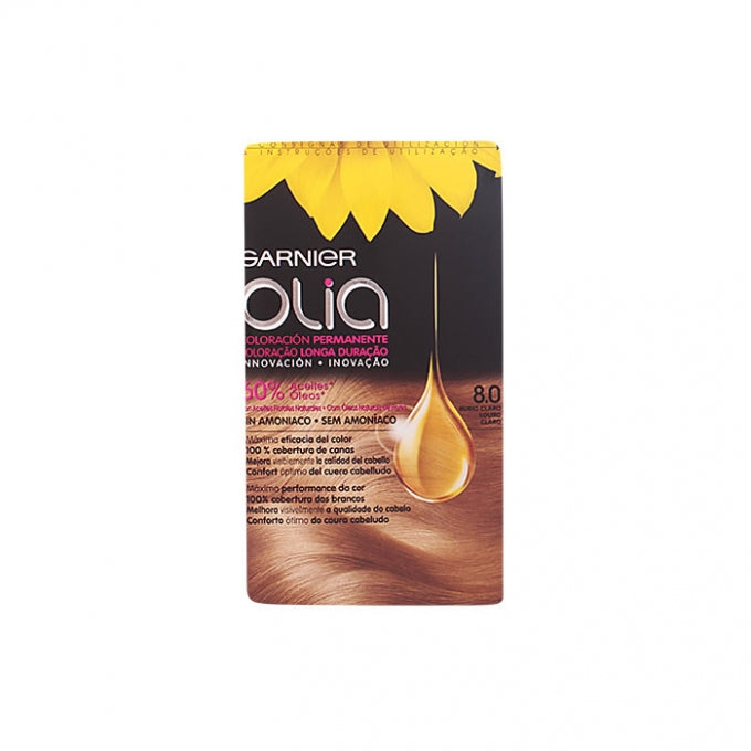 GARNIER OLIA colorazione permanente senza ammoniaca #8.0-biondo chiaro 1 pz