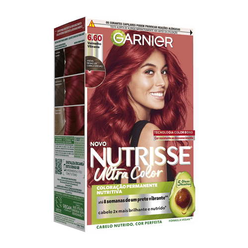 GARNIER NUTRISSE #6.60 rosso vibrante 3 u