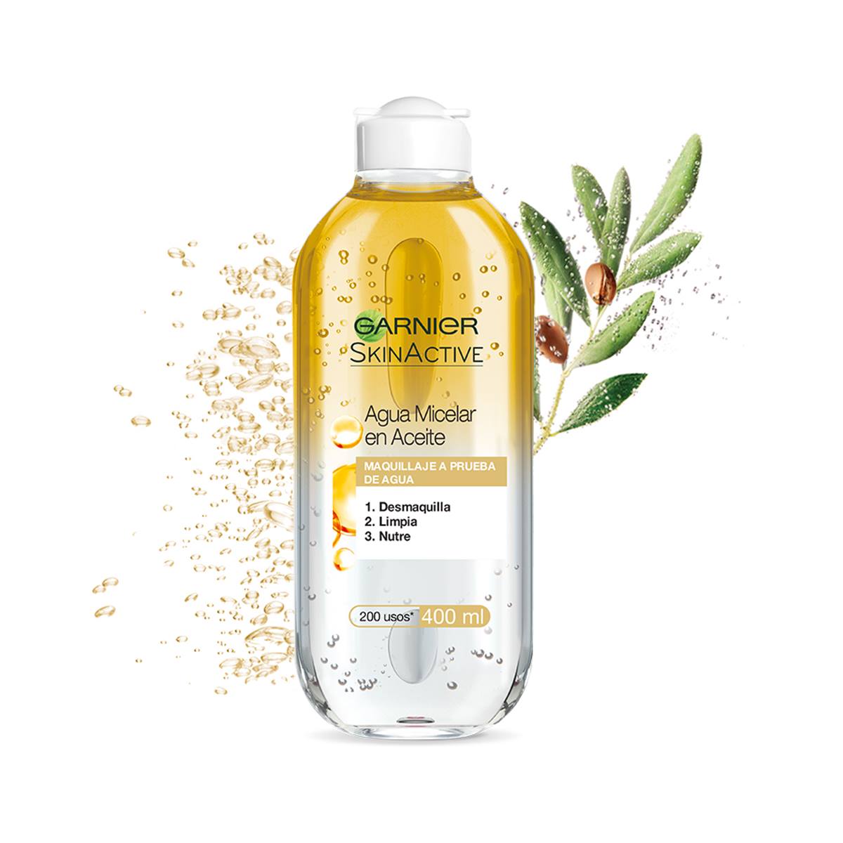 GARNIER SKINACTIVE Acqua Micellare Bifasica Waterproof 400 ml