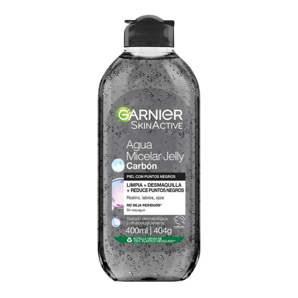 GARNIER SKINACTIVE Acqua Micellare in Gel Pure Active Purificante Carbone Imperfezioni 400 ml
