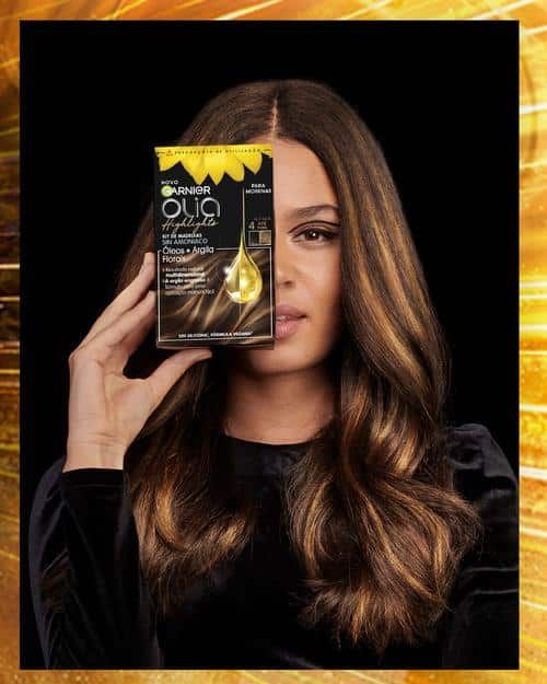 GARNIER OLIA mèches #brunette 3 u