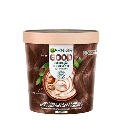 GARNIER GOOD coloration permanente #5.0 café marron 217 ml