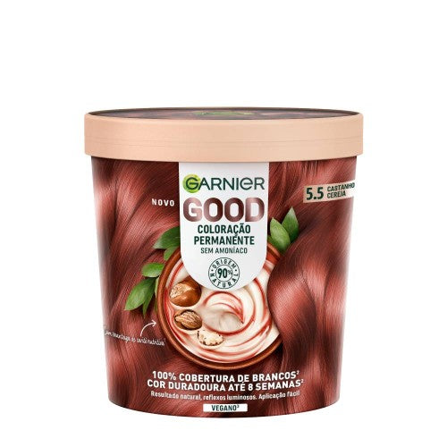 GARNIER GOOD colorazione permanente #5.5 castano ciliegia 217 ml
