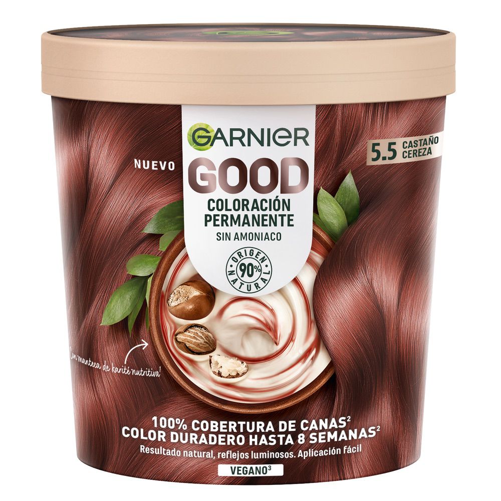 GARNIER GOOD colorazione permanente #5.5 castano ciliegia 217 ml