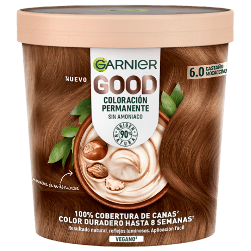 GARNIER GOOD colorazione permanente #6.0 castano mocaccino 217 ml