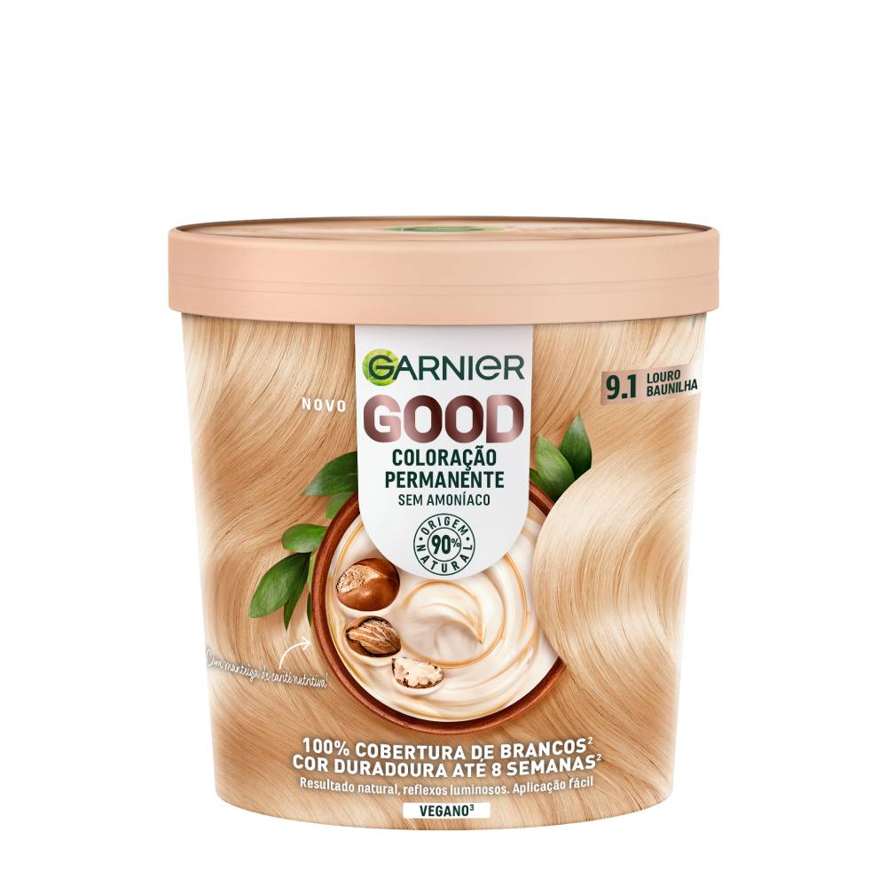 GARNIER GOOD coloration permanente #9.1 blond vanille 217 ml