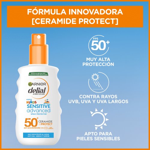 GARNIER KIDS SENSITIVE ADVANCED protective spray SPF50+ 150 ml