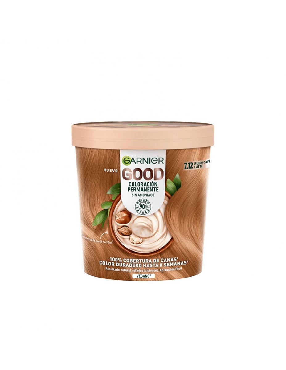 GARNIER GOOD permanent color #7.12 latte blonde 217 ml