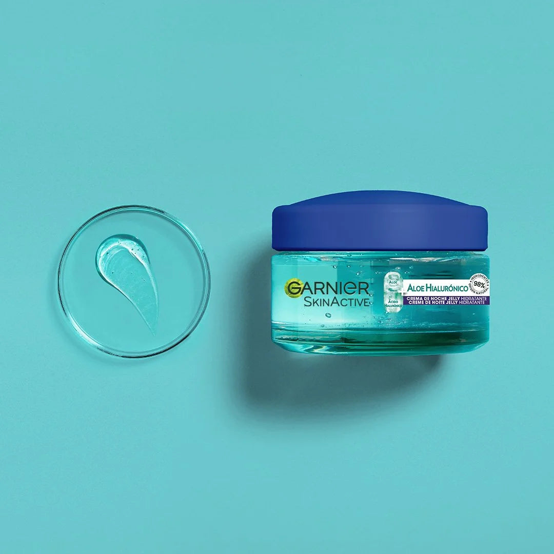 GARNIER HYALURONIC ALOE moisturizing jelly night cream 50 ml
