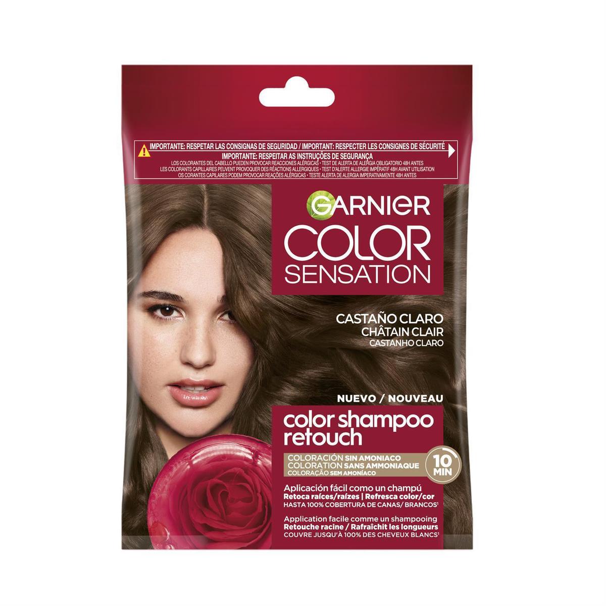 GARNIER COLOR SENSATION shampoo colore tono su tono #5.0-castano chiaro 1 pz