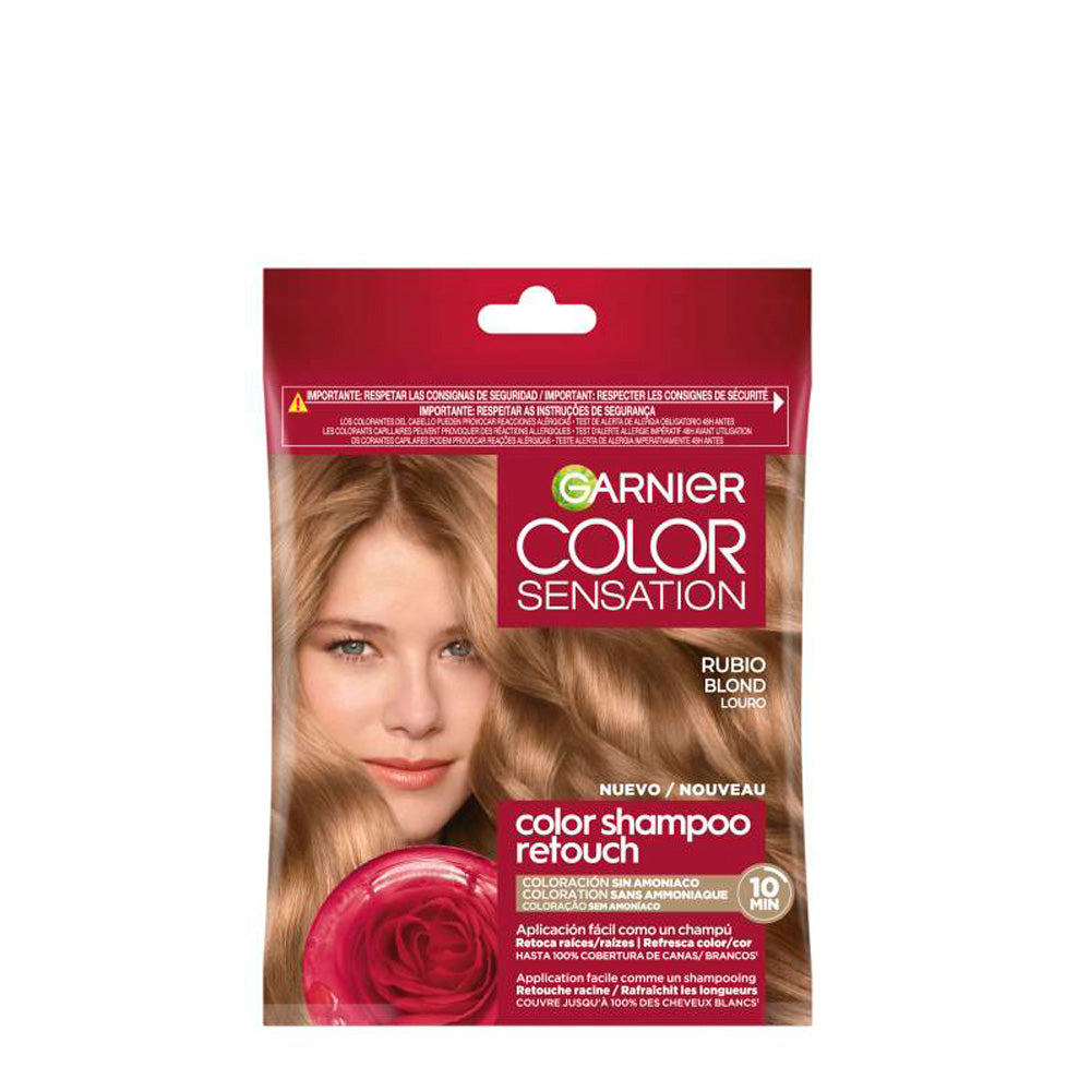 GARNIER COLOR SENSATION coloración tono sobre tono champú #7.0-blonde 1 u