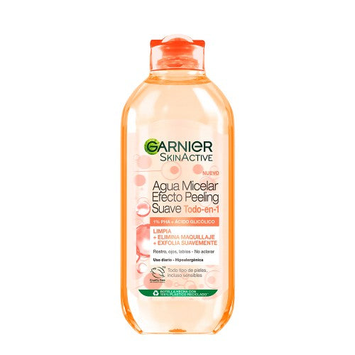 GARNIER SKINACTIVE Acqua Micellare Effetto Peeling Delicato Tutto-in-1 400 ml