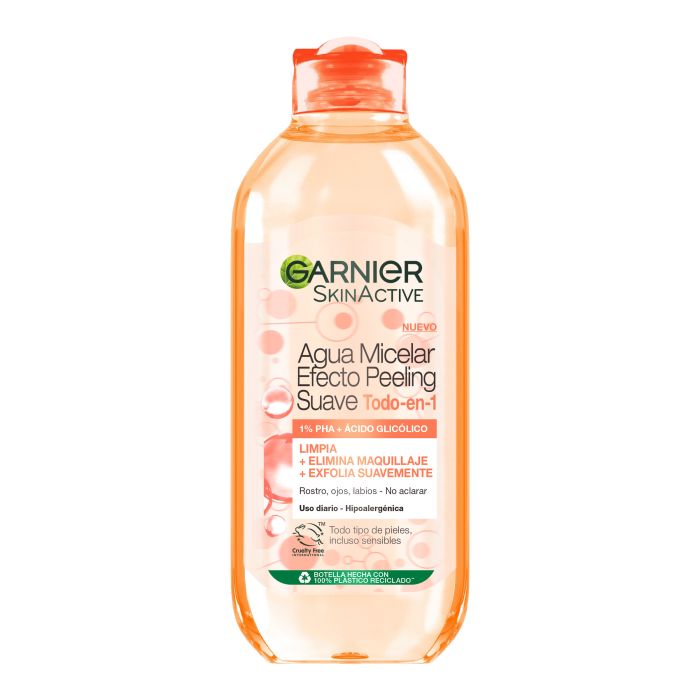 GARNIER SKINACTIVE Acqua Micellare Effetto Peeling Delicato Tutto-in-1 400 ml