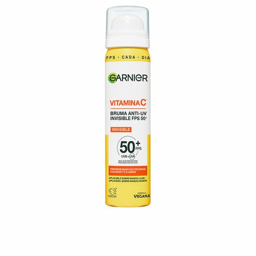 GARNIER Vitamin C Invisibile UV Mist SPF 50+ previene le macchie scure e illumina 75 ml