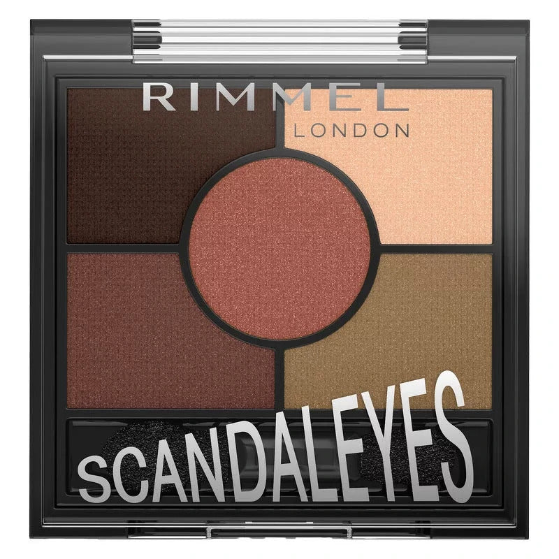 RIMMEL LONDON SCANDALEYES shadow palette #002-brixton brown 3.80 gr