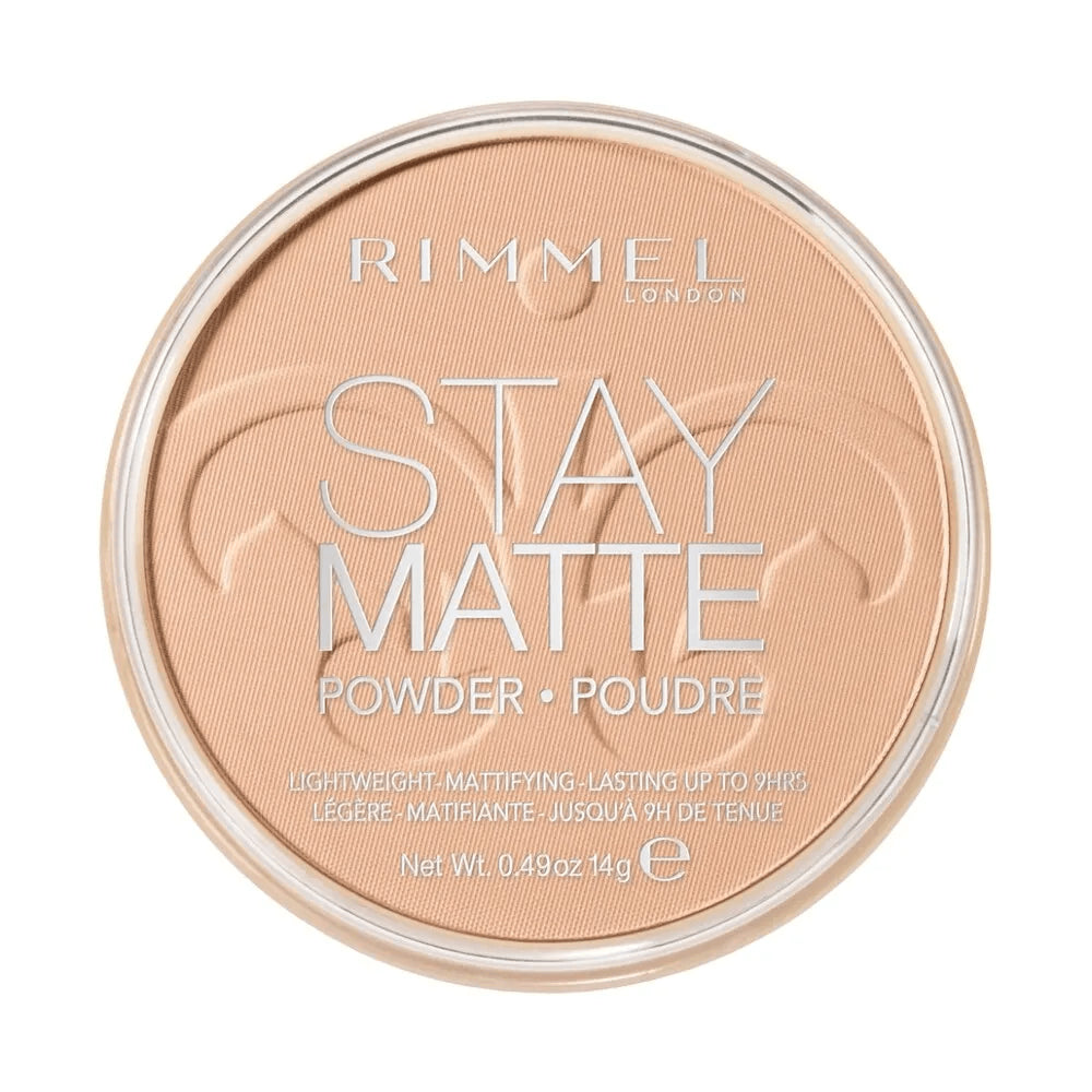 RIMMEL LONDON STAY MATTE pressed powder #005-silky beige