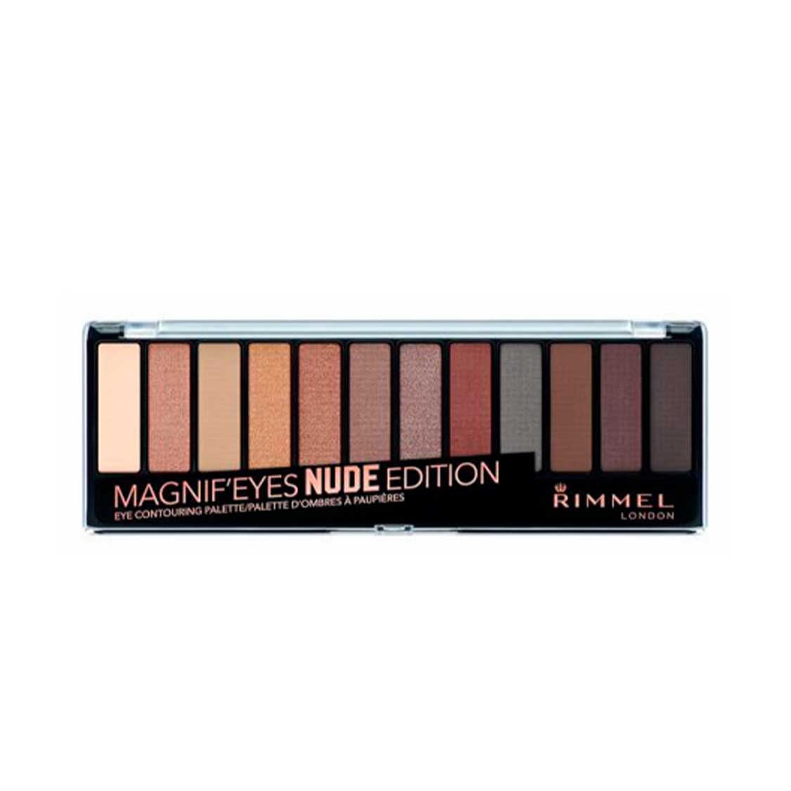 RIMMEL LONDON MAGNIF'EYES palette #001-nude