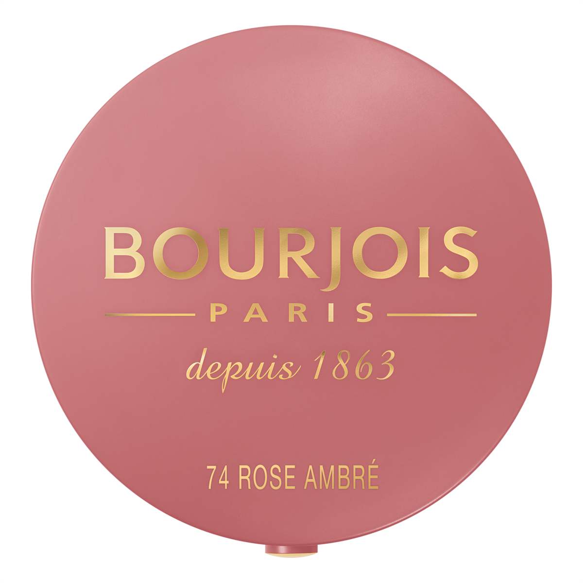 BOURJOIS fard à joues poudre PETIT POT ROND #074-rose ambre