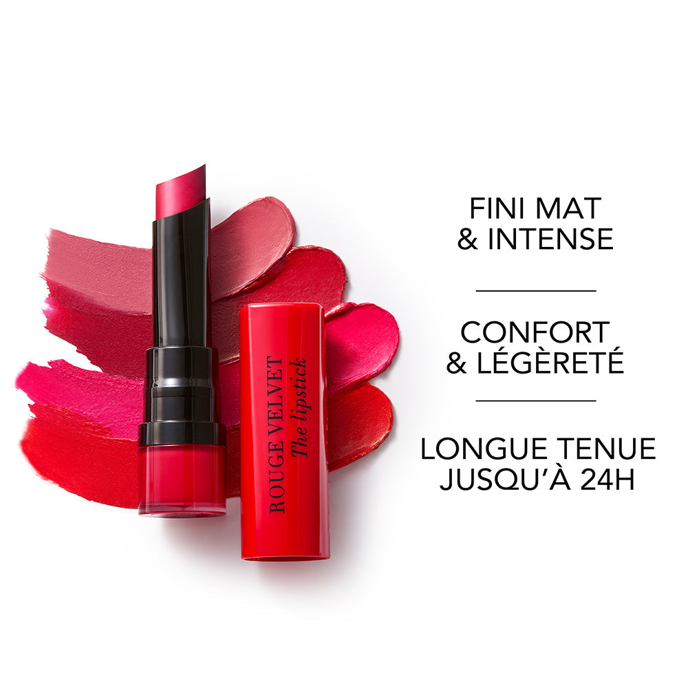 BOURJOIS ROUGE VELVET THE LIPSTICK #33-rose water