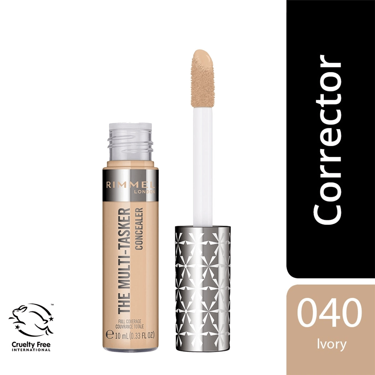 RIMMEL LONDON THE MULTI-TASKER concealer #040-ivory 10 ml